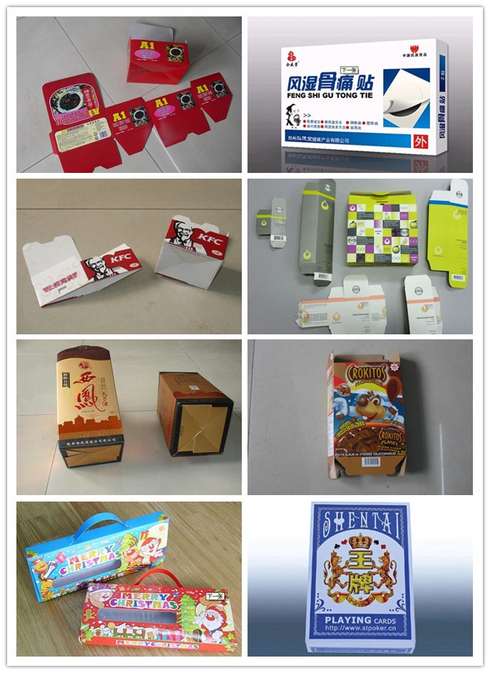 Automatische Gluer-Maschine vorgefertigter und sperren Bodenordner