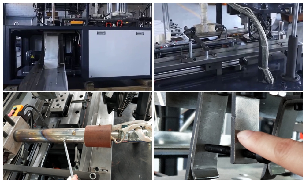 Automatische Papier -Lunchbox -Formungsmaschine (mechanisch)