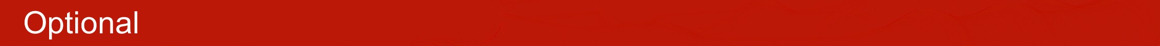 Optional
