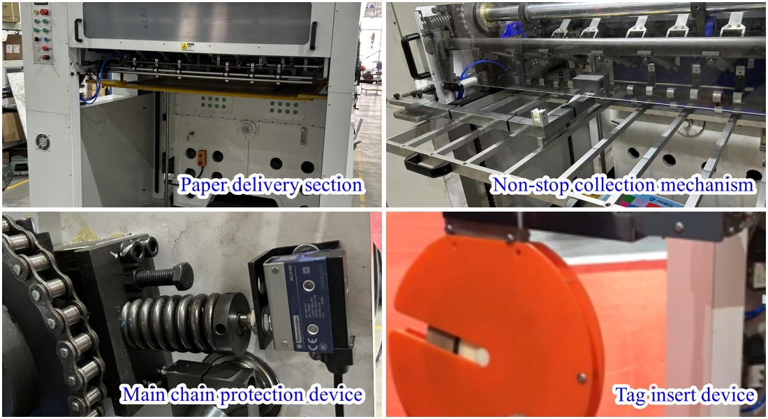 Automatische Sterbungs- und Faltenmaschine