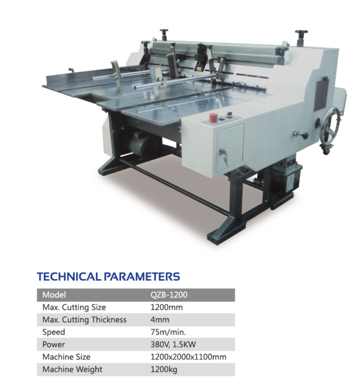 Kartonschneidemaschine