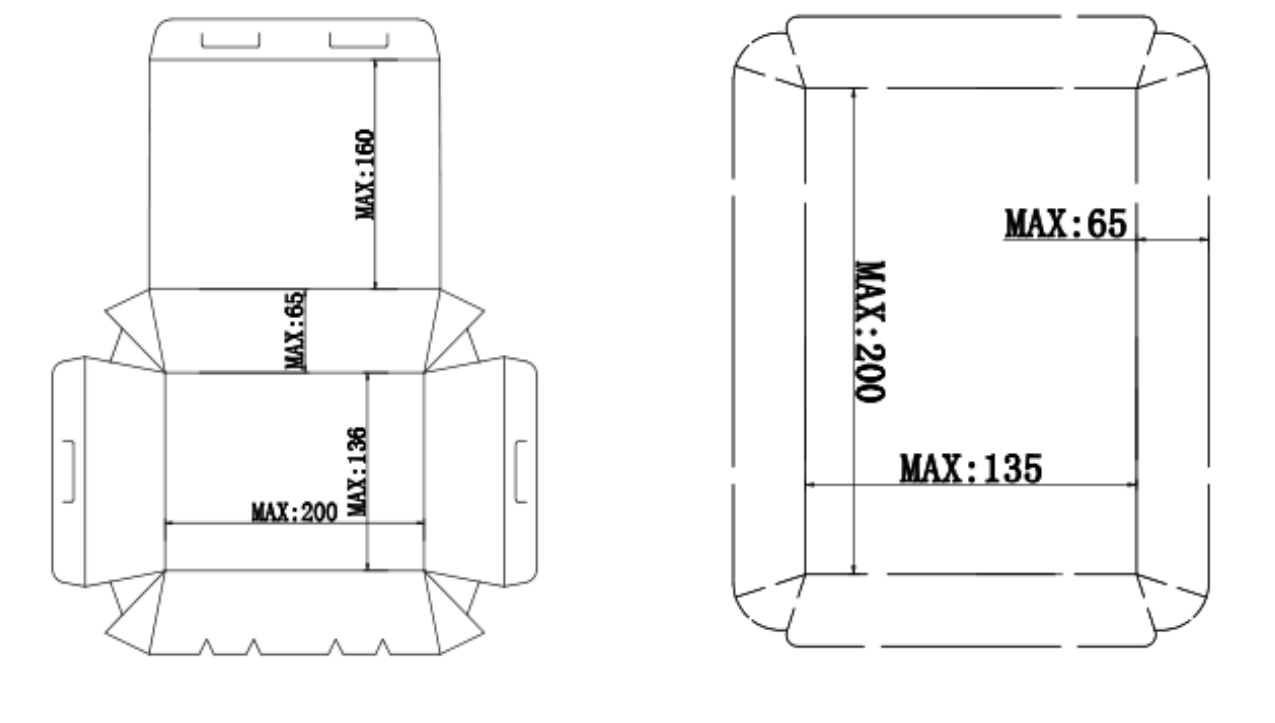 Nehmen Sie die Fast-Food-Boxherstellungsmaschine weg
