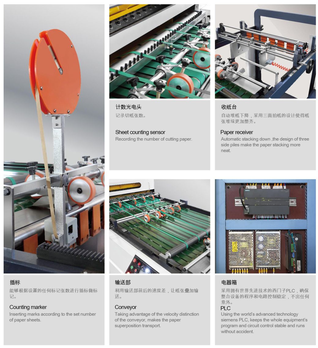 Papierrolle zur Blechschneidermaschine