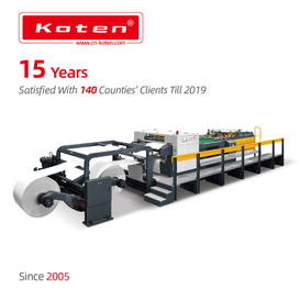 Hochgeschwindigkeits-Drehpapierblechmaschine Modell GDQ-1400/1700