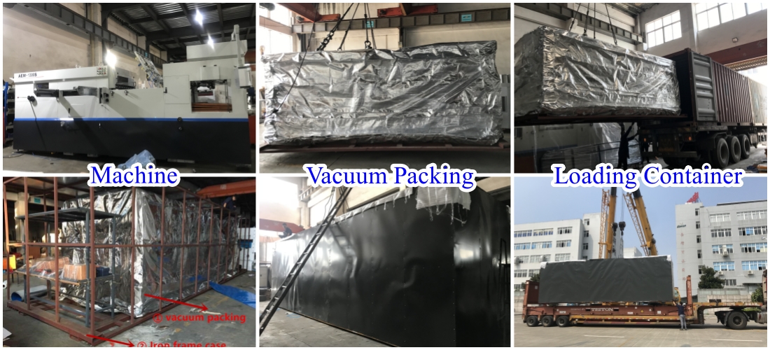 Automatische Sterbungs- und Faltenmaschine