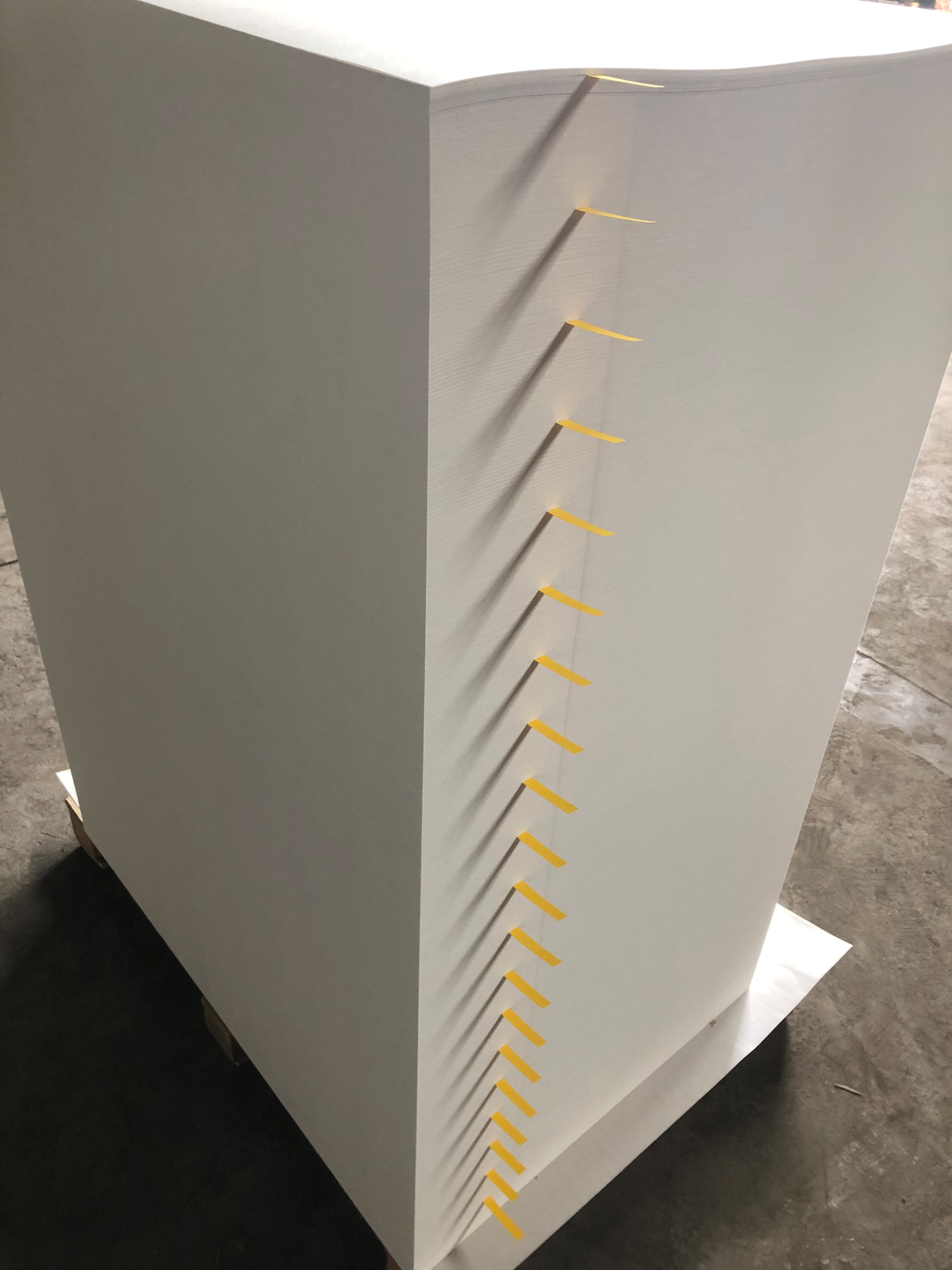 Papierrolle zur Blechschneidermaschine