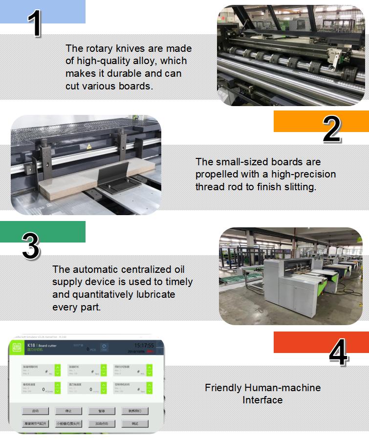 Board -Slitting -Maschine
